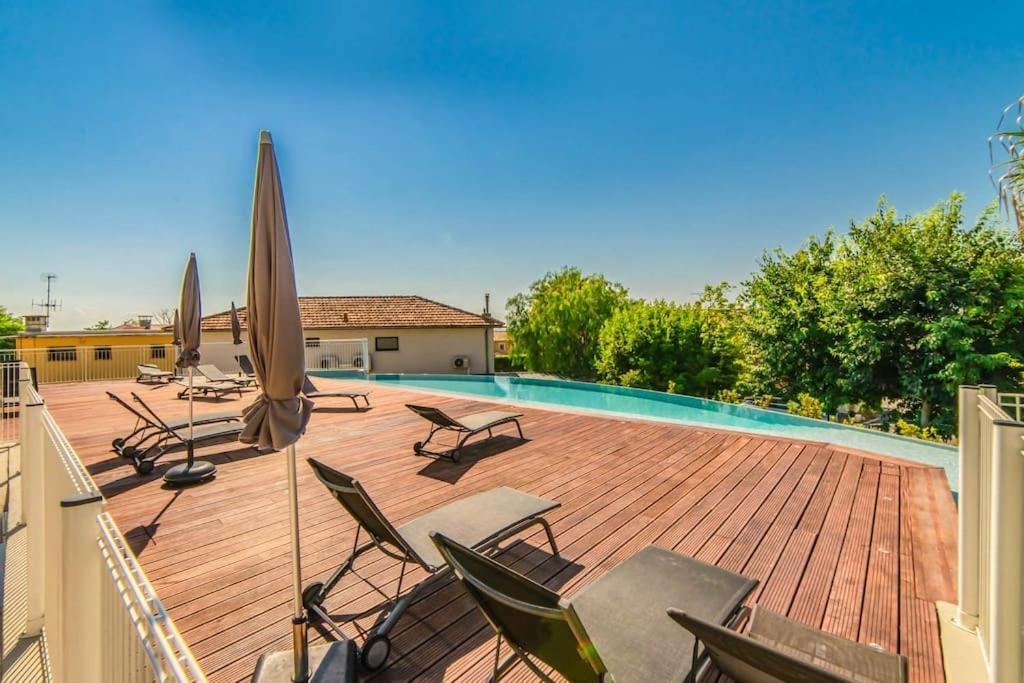 Апартаменти A7- 2 Bdr Sea & Mountain View - Ac, Parking, Pool & Terrace Антіб Екстер'єр фото